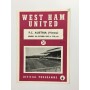 copy of Museum Programm West Ham United - Austria Wien, 1959