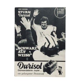 Taschenbuch Durisol Sturm Graz, Schwarz auf weiss