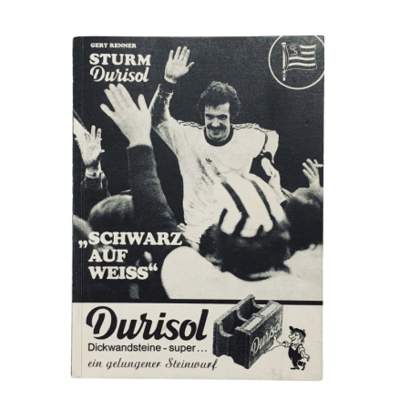 Taschenbuch Durisol Sturm Graz, Schwarz auf weiss