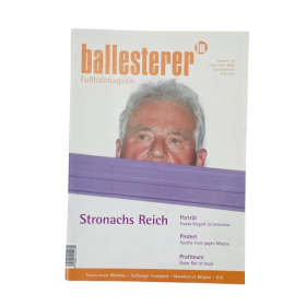 Fussballmagazin ballesterer, Stronach, Nr. 18