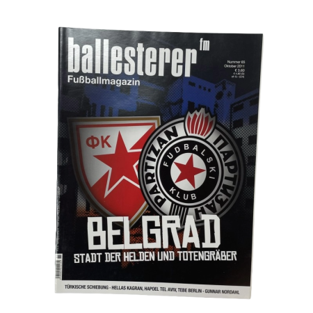 Fussballmagazin ballesterer, Belgrad, Nr. 65