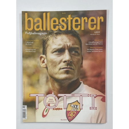 Fussballmagazin ballesterer, Totti, Nr. 91