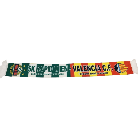 Schal Rapid Wien (AUT) - FC Valencia CF (ESP), 2016