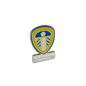 Pin Leeds United (ENG), Nottingham Whites Pin Leeds United (ENG), Nottingham Whites