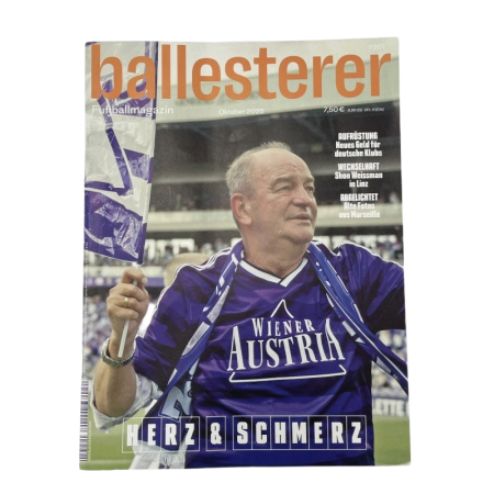 Fussballmagazin ballesterer, Austria Wien, Nr. 201