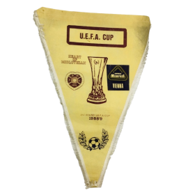 Wimpel Heart of Midlothian (SCO) - Austria Wien, 1988