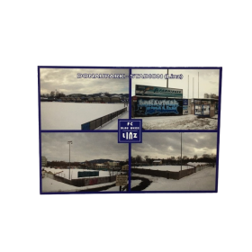 Stadionpostkarte FC Blau Weiss Linz, Donaupark