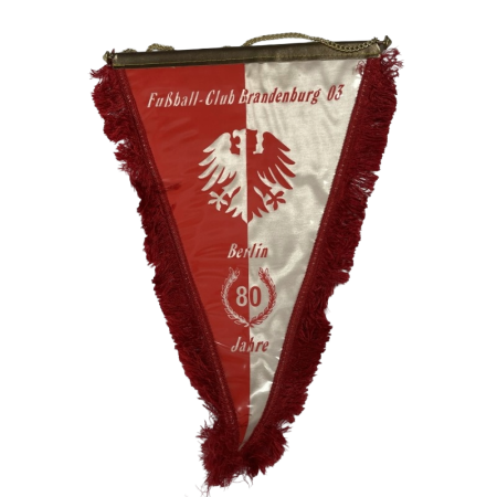 Wimpel FC Brandenburg 03 Berlin, 80 Jahre (GER)