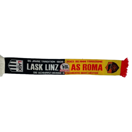 Schal LASK Linz (AUT) - AS Roma (ITA), 2003