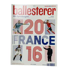Fussballmagazin ballesterer, EM France 2016, Nr. 112