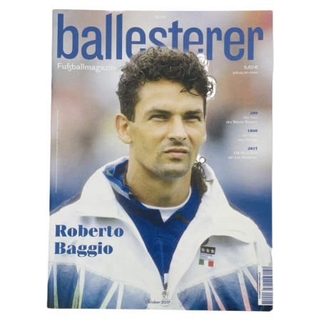 Fussballmagazin ballesterer, Roberto Baggio, Nr. 125