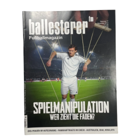 Fussballmagazin ballesterer, Spielmanipulationen, Nr. 77