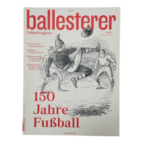 Fussballmagazin ballesterer, 150 Jahre Fussball, Nr. 86
