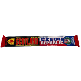 Schal Schottland - Tschechien, Scotland - Czech Republic, EM Qualifikation