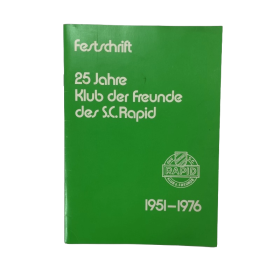 Festschrift 25 Jahre Klub der Freunde Rapid Wien, 191 - 1976