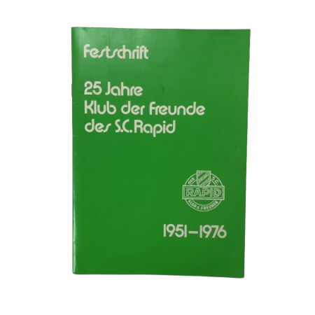 Festschrift 25 Jahre Klub der Freunde Rapid Wien, 191 - 1976