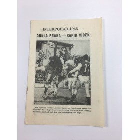 copy of Museum Programm Dukla Prag - Rapid Wien, 1968
