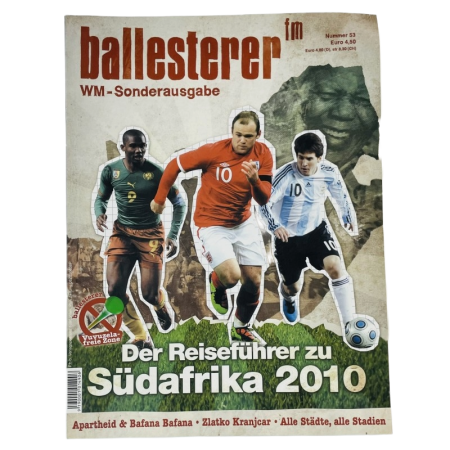 Fussballmagazin ballesterer, Südafrika 2010, Nr. 53