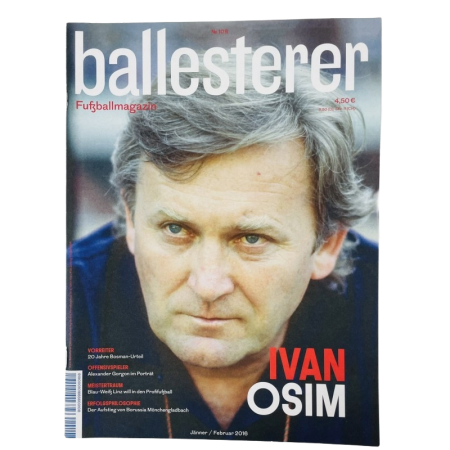 Fussballmagazin ballesterer, Ivan Osim, Nr. 108