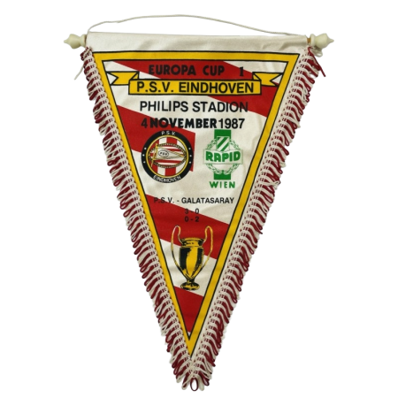 Wimpel PSV Eindhoven (NED) - Rapid Wien (AUT), 1987