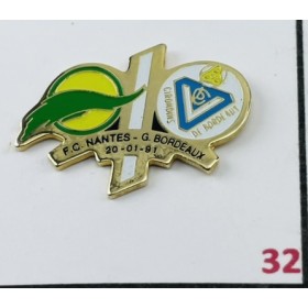 Pin FC Nantes (FRA) - Girondins Bordeaux (FRA)