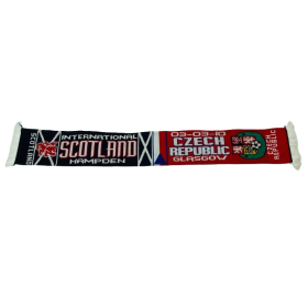 Schal Schottland - Tschechien, Scotland - Czech Republic, 2010