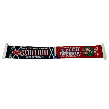 Schal Schottland - Tschechien, Scotland - Czech Republic, 2010