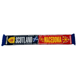 Schal Schottland - Mazedonien, Scotland - Macedonia, 2014