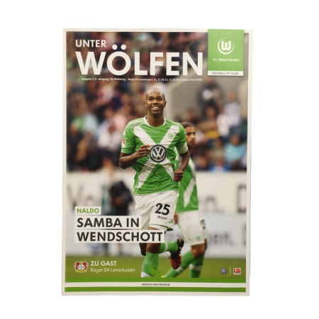 Programm VFL Wolfsburg (GER) - Bayer Leverkusen (GER), 2014