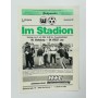 Programm VFL Wolfsburg (GER) - SK Vöest Linz (AUT), 1988