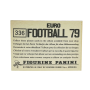 Panini Sticker Eurofootball 1979, Sturm Graz, Nr. 336