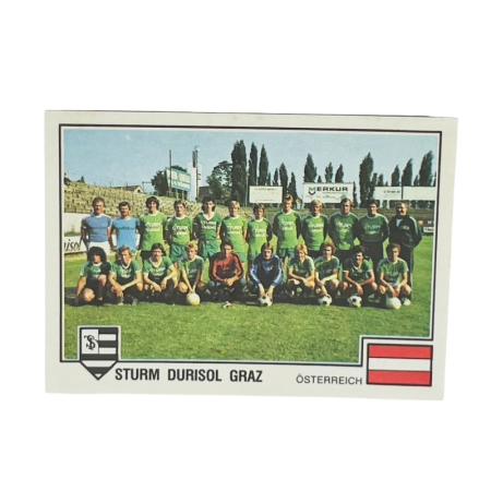 Panini Sticker Eurofootball 1979, Sturm Graz, Nr. 336