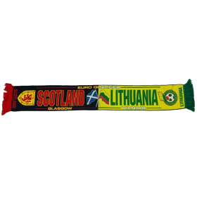 Schal Schottland - Liatuen, Scotland - Lithunia, EM Qualifikation
