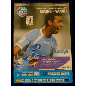Programm Racing Strassburg (FRA) - Racing Vannes (FRA), 2008/09