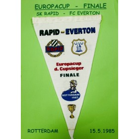 Wimpel Rapid Wien (AUT) - FC Everton (ENG), 1985