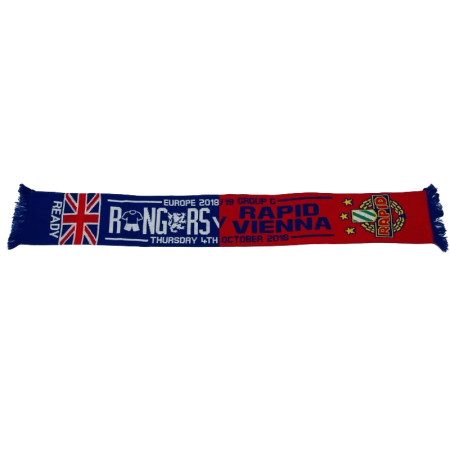 Schal Glasgow Rangers (SCO) - Rapid Wien (AUT), 2018