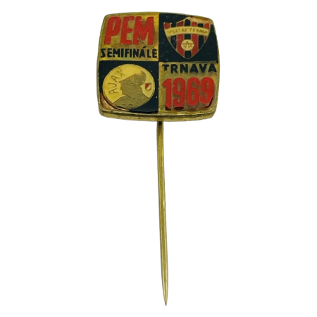 Pin Ajax Amsterdam (NED) - Spartak Trnava (SVK), 1969