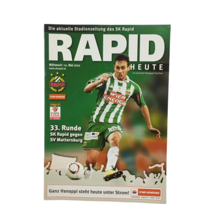 Programm Rapid Wien - SV Mattersburg (AUT), 2011