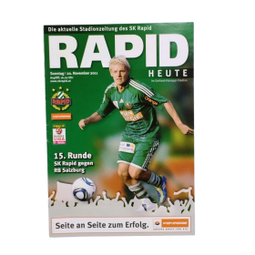 Programm Rapid Wien - FC RB Salzburg (AUT), 2011