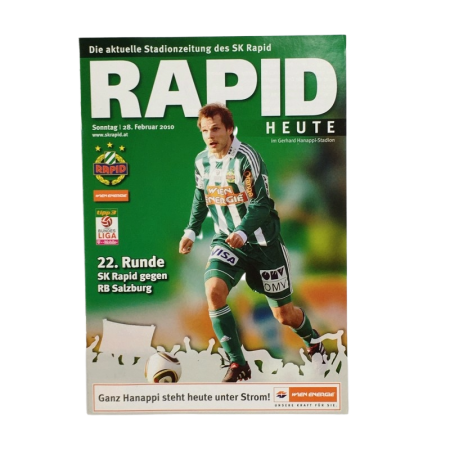 Programm Rapid Wien - FC RB Salzburg (AUT), 2010