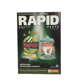 Programm Rapid Wien (AUT) - Liverpool FC (ENG), 2009