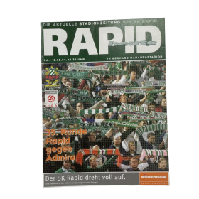 Konvolut Programme Rapid Wien, 190 Stück!