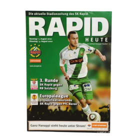 Programm Rapid Wien - FC RB Salzburg & PFC Beroe (BUL), 2010
