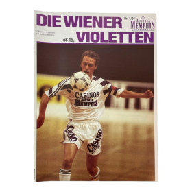 Vereinsmagazin Austria Wien, Nr. 1/1994, Stöger