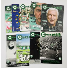 9 Ausgaben Forza Rapid Wien