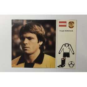 Karte Friedl Koncilia, Austria Wien & ÖFB