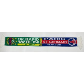 Schal Rapid Wien (AUT) - Paris Saint Germain (FRA), 2001
