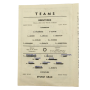 copy of Programm FC Brentford (ENG) - Sturm Graz (AUT), 1956