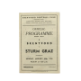 copy of Programm FC Brentford (ENG) - Sturm Graz (AUT), 1956