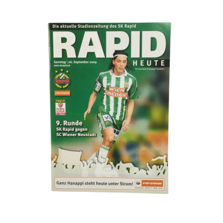 Programm Rapid Wien (AUT) - SC Wiener Neustadt (AUT), 2009